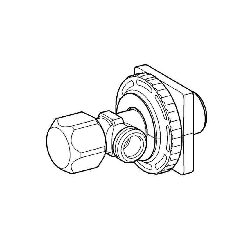 GROHE 42396000 - Polished Chrome Angle Valve