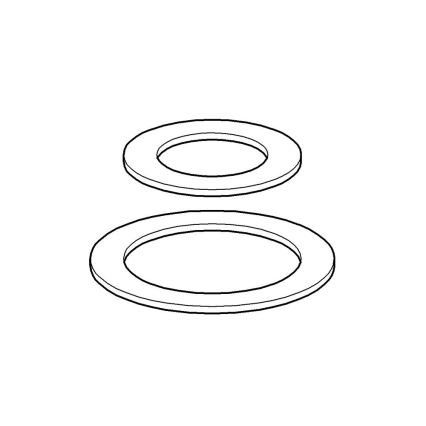 GROHE 43808000 - Drain piston seal, black