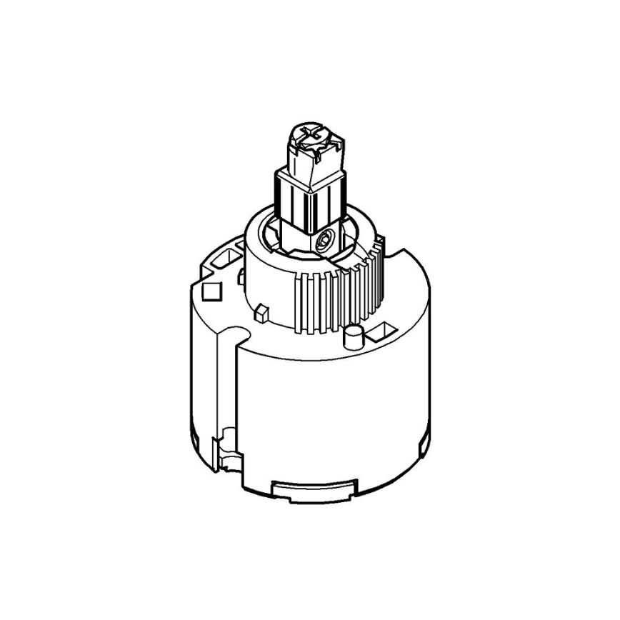 GROHE 46048000 - 46 mm Cartridge, Blue