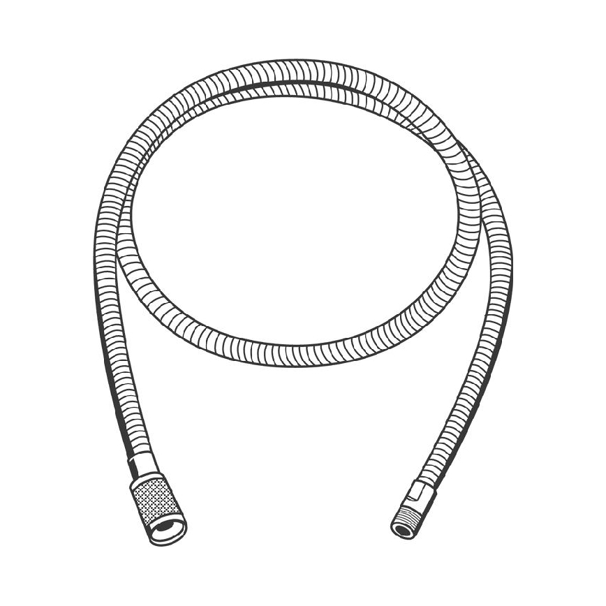 GROHE 46092000 - 1500 mm Shower Hose, Polished Chrome
