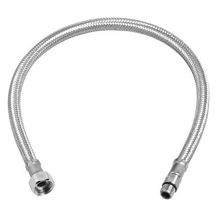GROHE 46322000 - 530 mm Pressure Hose, M12 × 1, Polished Chrome