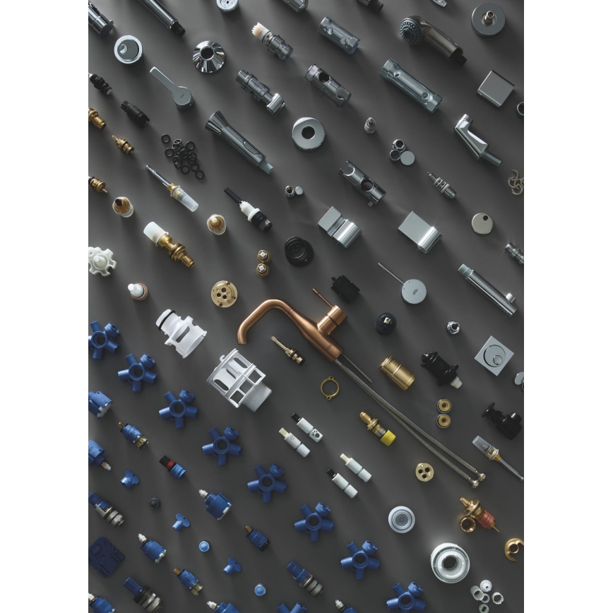 GROHE 47439000 - Compact thermostatic cartridge DN 15 polished chrome