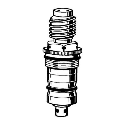 GROHE 47450000 - Thermostatic cartridge 12” StarLight polished chrome