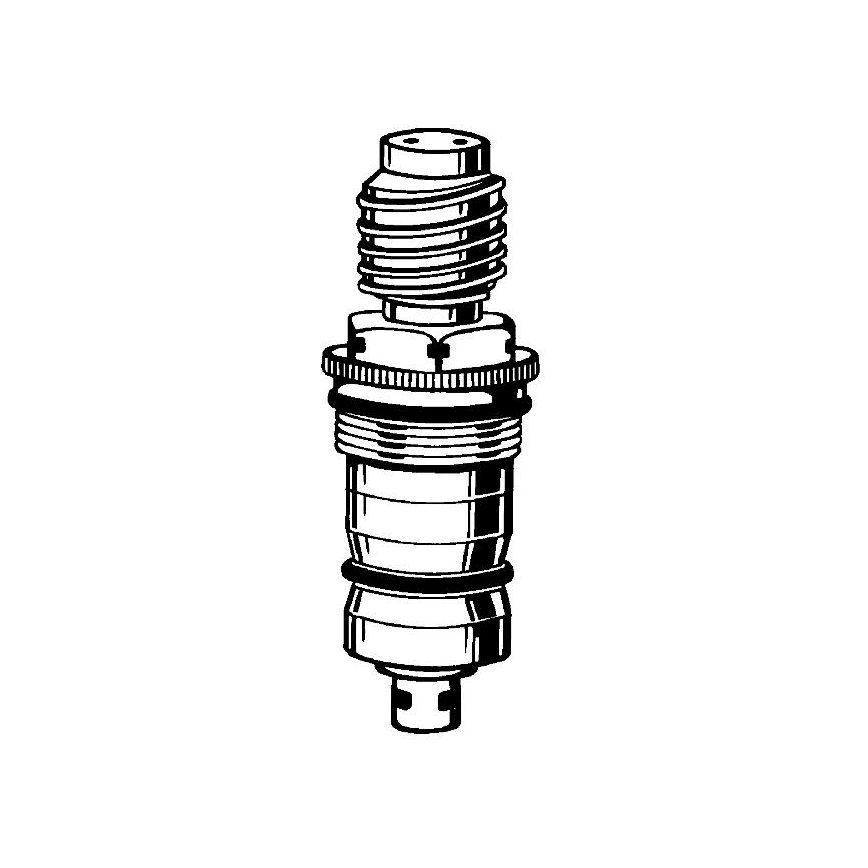 GROHE 47450000 - Thermostatic cartridge 12” StarLight polished chrome