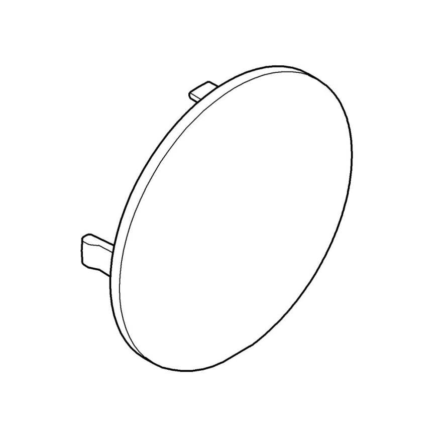 GROHE 4788300M - GROHTHERM 2000 Cover, Polished Chrome