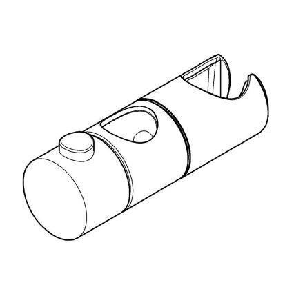 GROHE 48099000 - TEMPESTA guide element, 21.8 mm, polished chrome