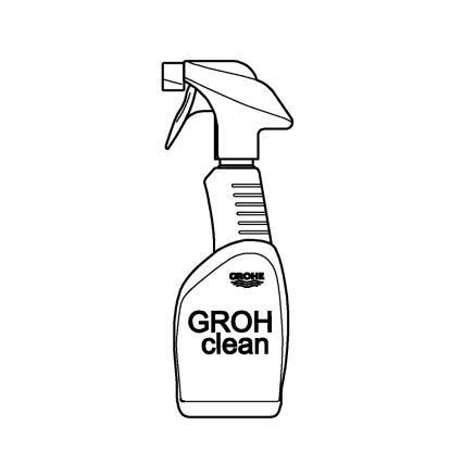 GROHE 48166000 - GROHCLEAN Cleaning Agent 500 ml
