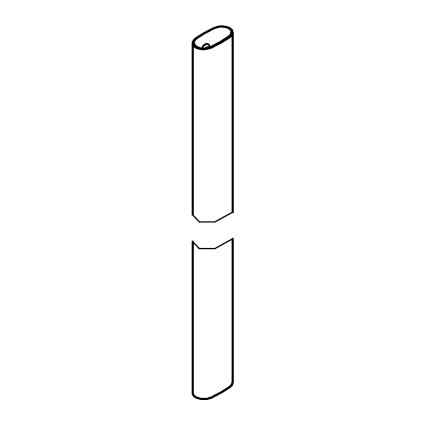 GROHE 48349000 - Shower arm RAINSHOWER SMARTCONTROL 806 mm, polished chrome