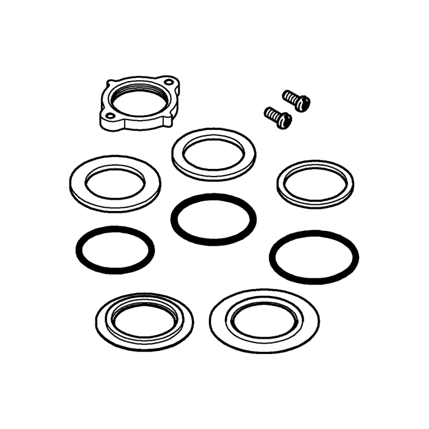 GROHE 48384000 - Cartridge mounting, polished chrome