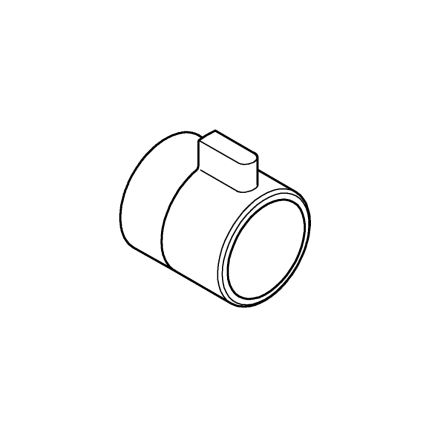 GROHE 49081000 - GROHTHERM Cap, Polished Chrome