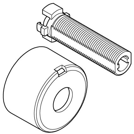 GROHE 49088000 - SMARTCONTROL Spindle, Polished Chrome