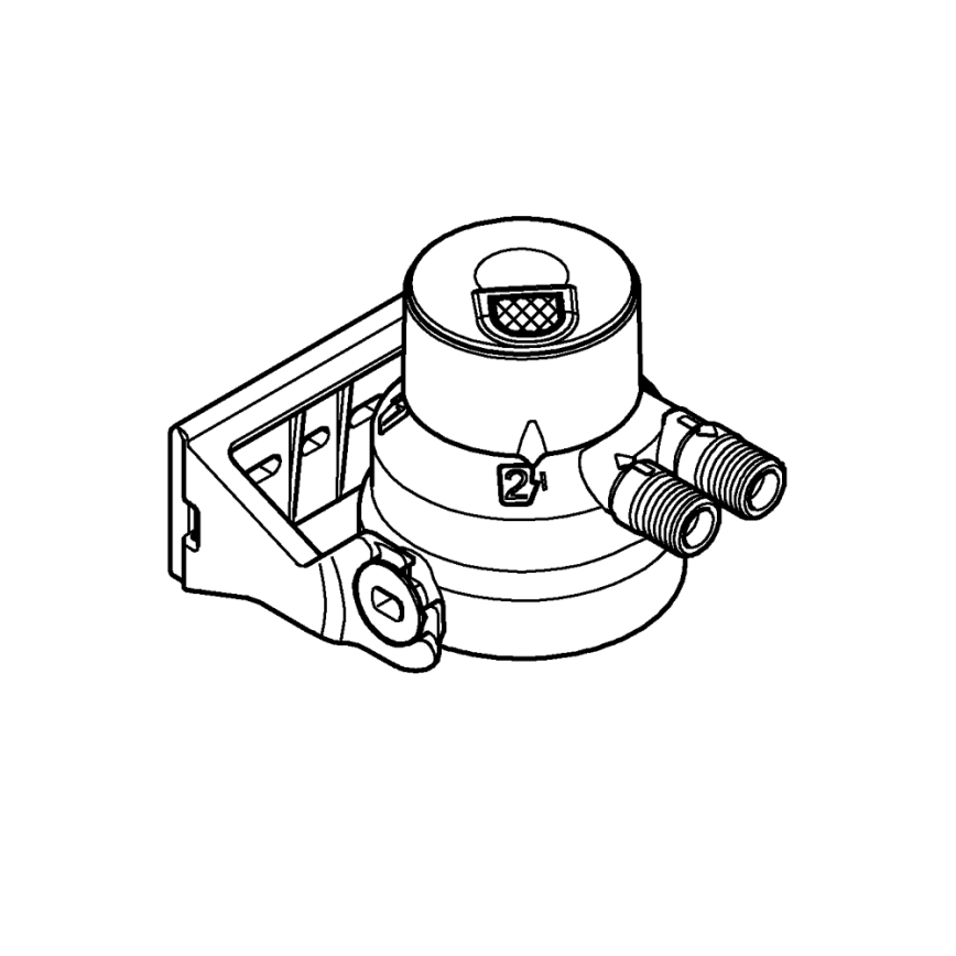 GROHE 64508001 - GROHE BLUE filter head, polished chrome