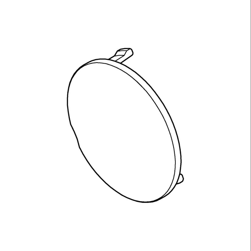 GROHE 6458500M - Polished Chrome Cover for Fixed Handles