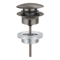 GROHE 65807AL0 - Basin waste kit with overflow, Graphite