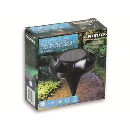 Grundig 12338 - LED Solar light 3xLED/1xAAA