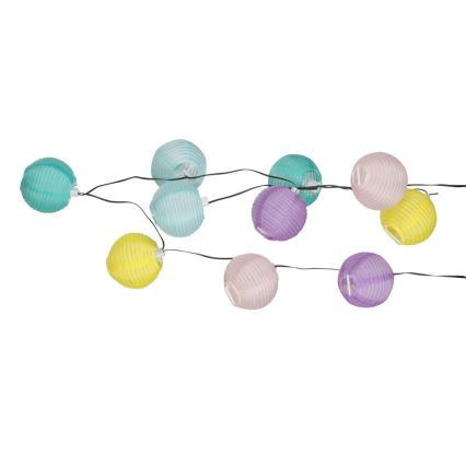 Grundig 14106 - LED Solar chain 2,4m 10xLED/1,2V 600 mAh