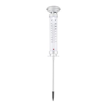 Grundig 89640 - LED Solar lamp with thermometer 1xLED/1,2V IP44