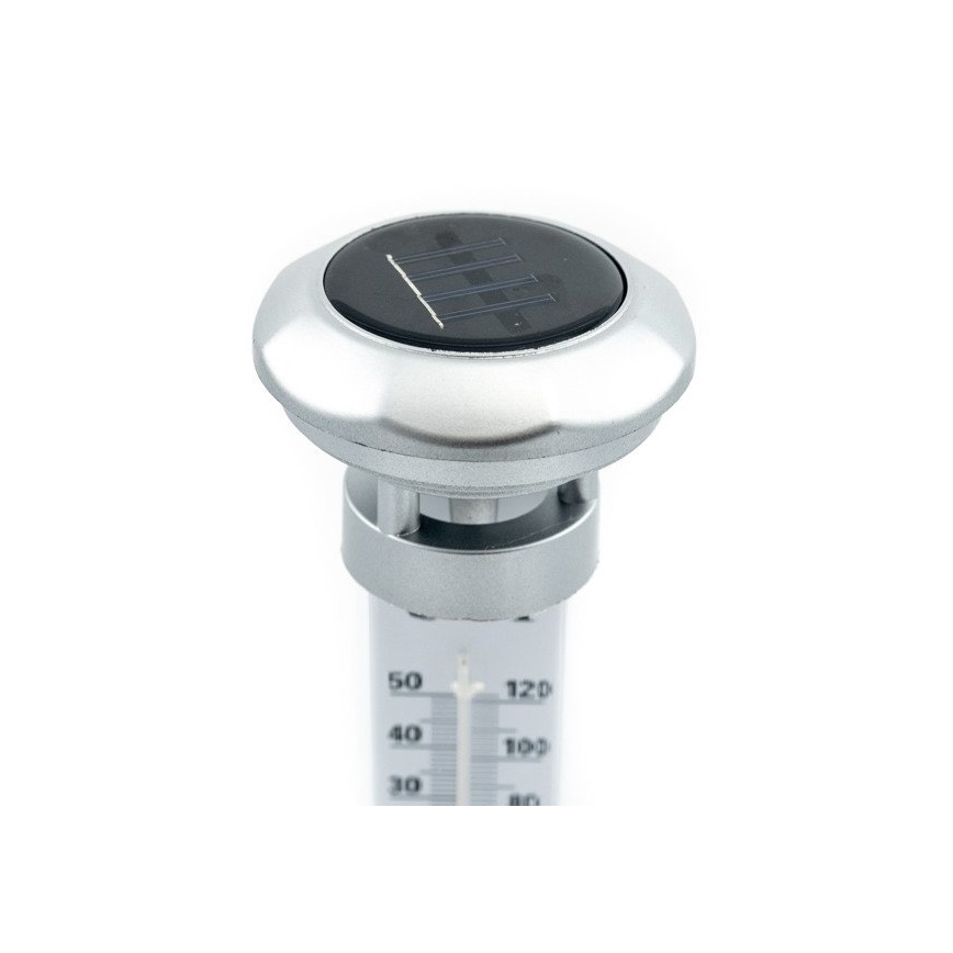 Grundig 89640 - LED Solar lamp with thermometer 1xLED/1,2V IP44