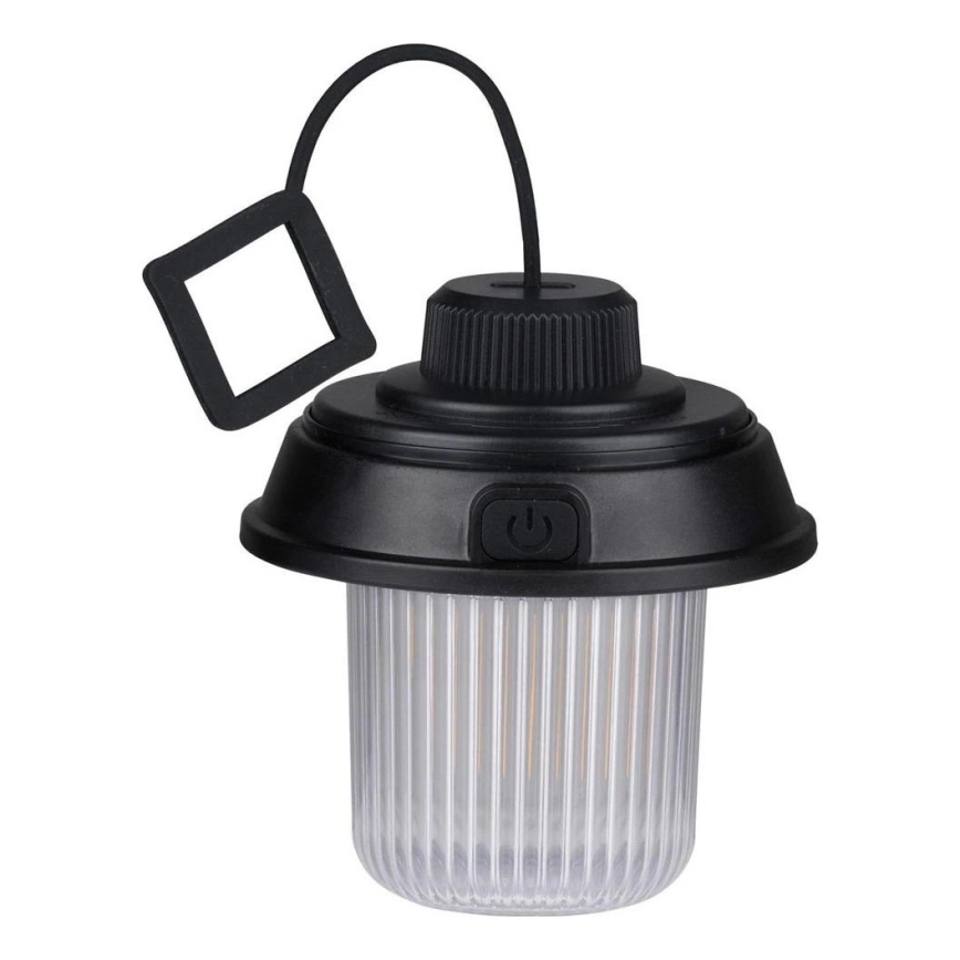 Grundig - LED Camping Lantern LED/3xAA 3000/4500/6000K IP44 Black