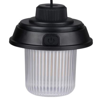 Grundig - LED Camping Lantern LED/3xAA 3000/4500/6000K IP44 Black