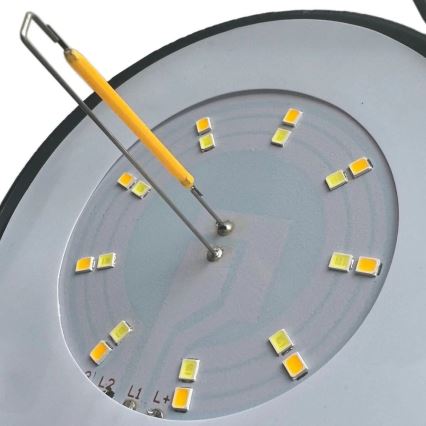 Grundig - LED Camping Lantern LED/3xAA 3000/4500/6000K IP44 Black