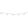 Grundig - LED Dimmable solar chain 50xLED/8 functions 9,35m IP44 warm white + remote control