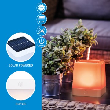 Grundig - LED RGB Solar lamp LED/3,7V