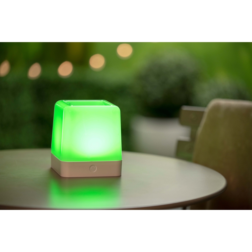 Grundig - LED RGB Solar lamp LED/3,7V