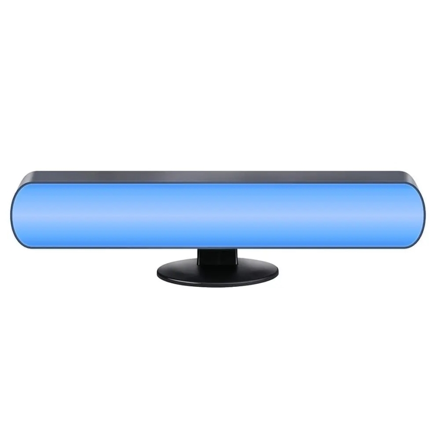 Grundig - LED RGBW Dimmable Table Lamp LED/0.7W/5V Black + Remote Control