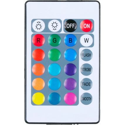 Grundig - LED RGBW Dimmable Table Lamp LED/0.7W/5V Black + Remote Control