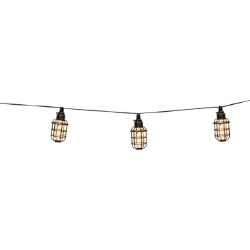 Grundig - LED Solar chain 10xLED 3,8m IP44 warm white