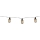 Grundig - LED Solar chain 10xLED 3,8m IP44 warm white