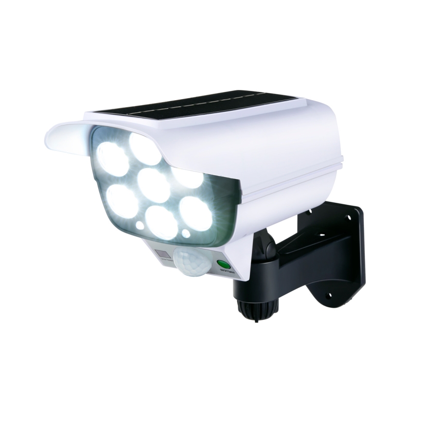 Grundig - Solar LED dummy security camera with sensor, 1.2V 800 mAh + remote control