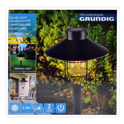 Grundig - LED Solar lamp LED/1,2V
