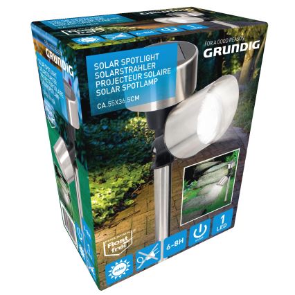 Grundig - LED Solar lamp LED/1,2V