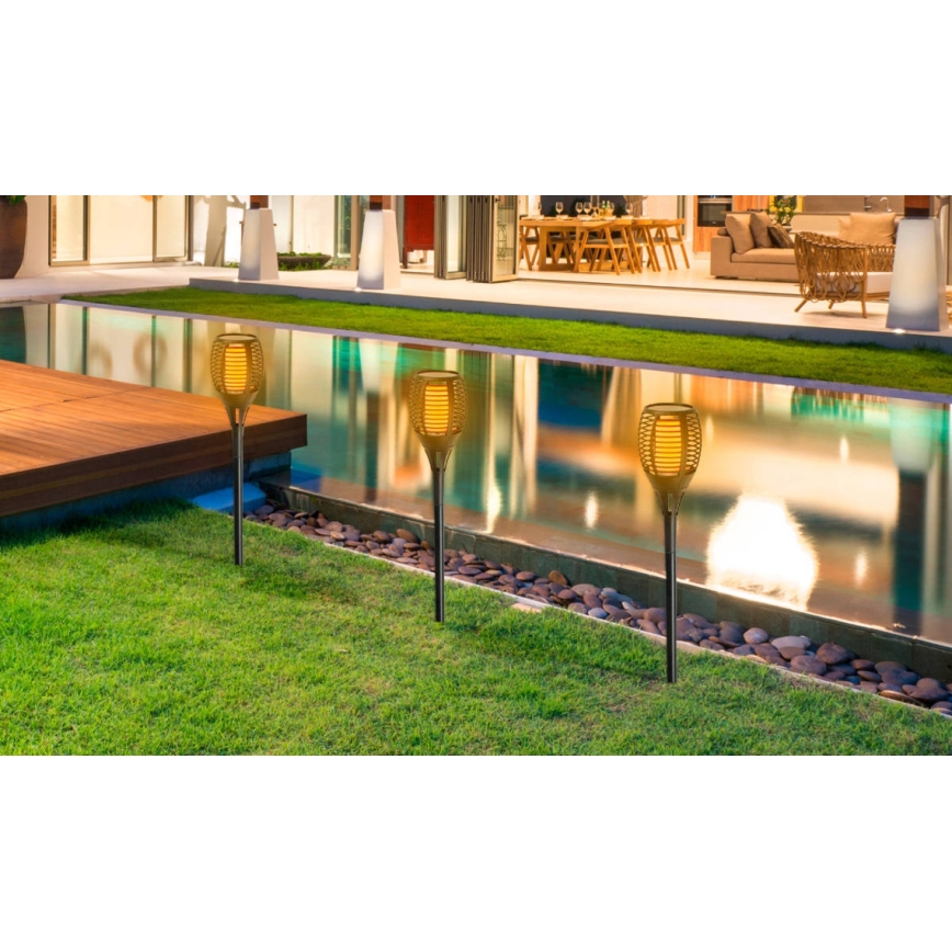 Grundig - LED Solar lamp LED/1xAA