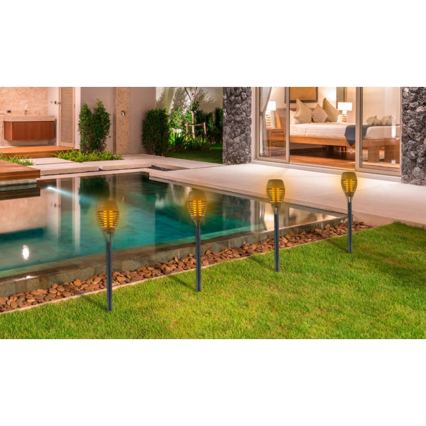 Grundig - LED Solar lamp LED/1xAA