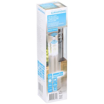 Grundig - LED Solární lampa se senzorem 1xLED IP44