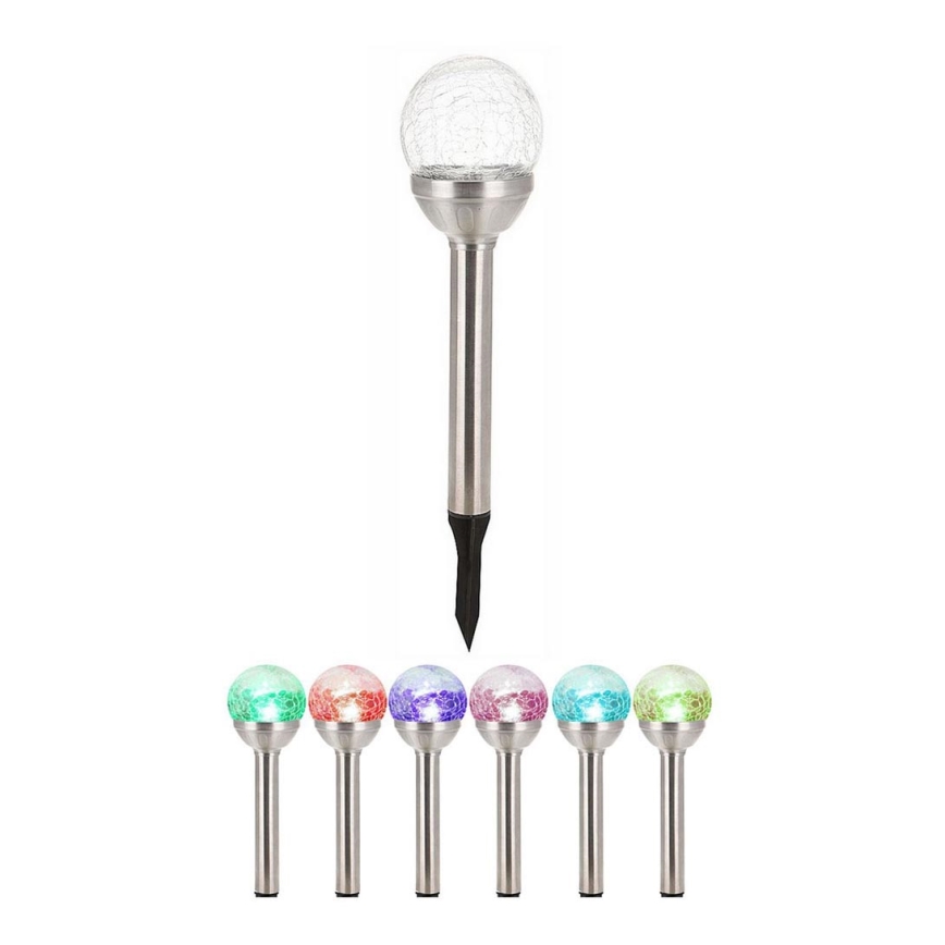 Grundig - LED Solar light 1xLED/1,2V 600 mAh multicolor