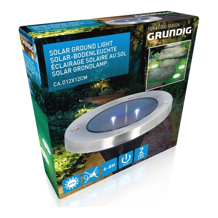 Grundig - LED Solar light 2xLED/1,2V