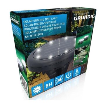 Grundig - LED Solar light 8xLED/1xAA