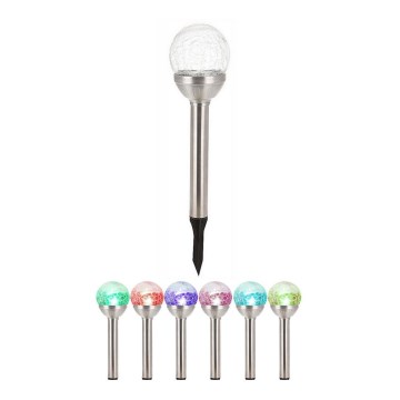 Grundig - LED Solar Light with 1.2 V / 600 mAh Battery, Multicolor