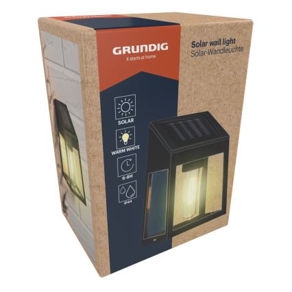 Grundig - LED Solar wall light LED/1,2V IP44