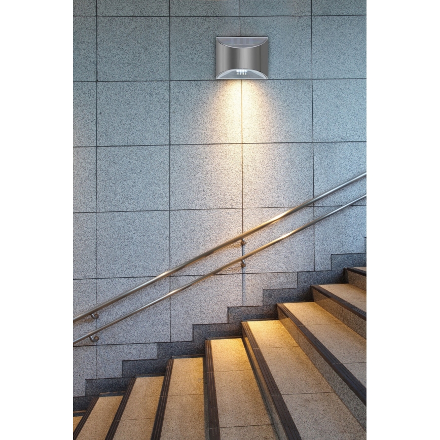 Grundig - LED Solar wall light with a sensor LED/1,2V