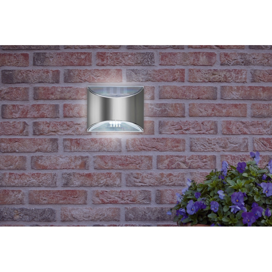 Grundig - LED Solar wall light with a sensor LED/1,2V