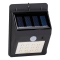 Grundig - LED Solar Wall Light with Motion Sensor, LED/1.2 V 600 mAh, IP44