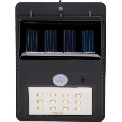 Grundig - LED Solar Wall Light with Motion Sensor, LED/1.2 V 600 mAh, IP44