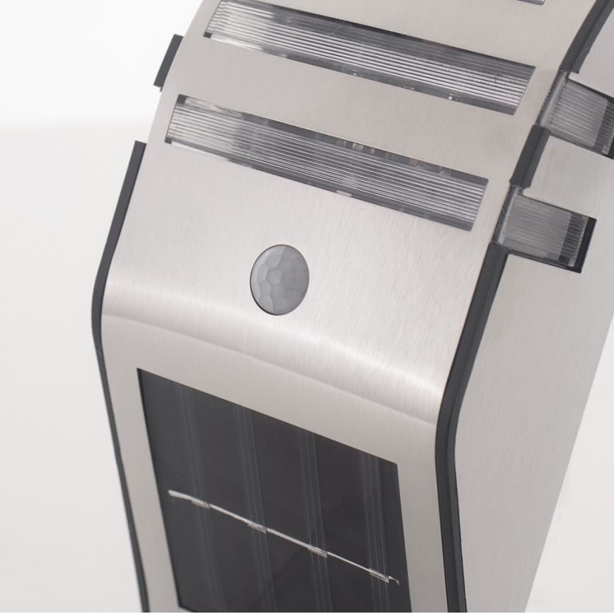 Grundig - LED Solar wall light with sensor 1xLED IP44