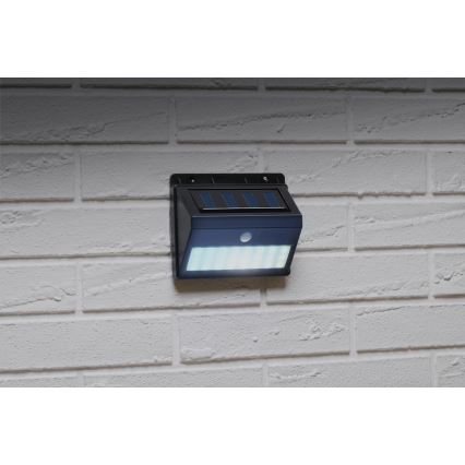 Grundig - LED Solar Wall Light with Sensor LED/1.2 V 600 mAh IP44