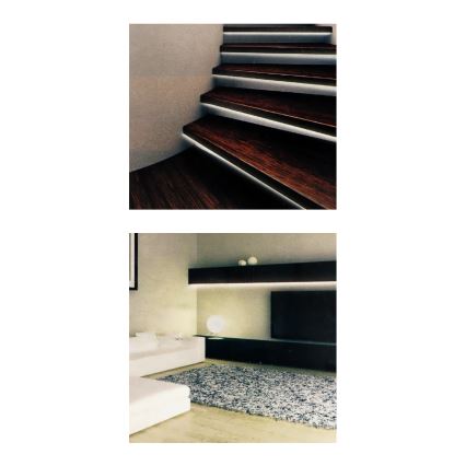 Grundig - LED Strip 2m LED/3xAA daylight white